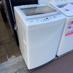 2021年製　アクア　全自動洗濯機　8.0kg AQW-GV80Hの画像