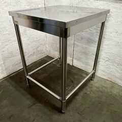【tanico】 タニコー ステンレス製 作業台 W600×D650×H840 厨房 厨房機器 店舗 店舗用品 ステンレス作業台 コンロ台 A0727YGの画像