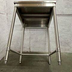 【tanico】 タニコー ステンレス製 作業台 W600×D650×H840 厨房 厨房機器 店舗 店舗用品 ステンレス作業台 コンロ台 A0727YGの画像