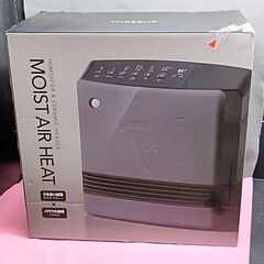 【リサイクルストアスターズ吉野店】【中古品】THREE UP　モイストエアヒート　加湿セラミックヒーター　グレーの画像