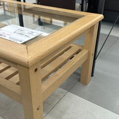 ★リユースのサカイ千葉中央店★  ローテーブル ブラウン H39×D50×W104 クリーニング済み TC5073の画像