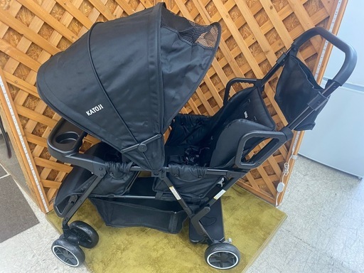 【愛品館 江戸川店】カトージ 二人でＧＯ 2022年製 2人乗りベビーカー ID:110-025751-007