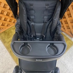 【愛品館 江戸川店】カトージ 二人でＧＯ 2022年製 2人乗りベビーカー ID:110-025751-007の画像