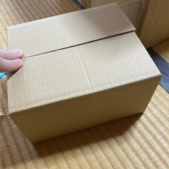 139枚　新品　ダンボール　k-50　横20 高さ11 奥行き17.3の画像