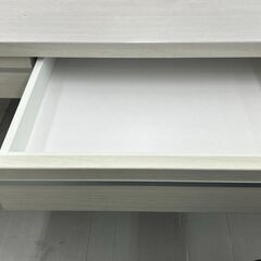 ★リユースのサカイ千葉中央店★  ローテーブル ホワイト H39×D60×W110 クリーニング済み TC5074の画像
