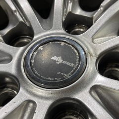 YFC Millous PS ワイエフシー ミルアス ピーエス 15インチ×6J IN SET+53 5H P.C.D100 ハブ径73㎜ シルバーメタリック アルミホイール 4本setSETの画像