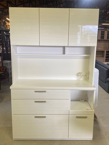 商談中　◎ キッチンボード　NITORI ニトリ　ソレル 120KB WH