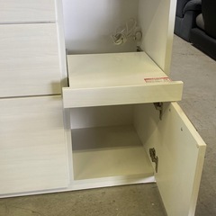 ◎ キッチンボード　NITORI ニトリ　ソレル 120KB WHの画像