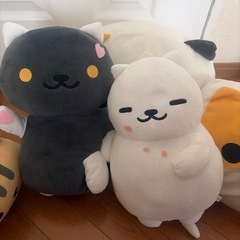 ねこあつめ BIGぬいぐるみ6点の画像