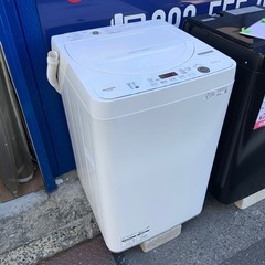 2021年製　シャープ　全自動洗濯機　5.5kp ES-GE5Eの画像