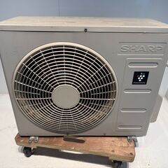 251　SHARP　2018年製エアコン　6～8畳用　整備済みの画像