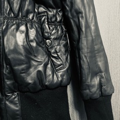 本革ダウン美品はー❤️レディースの画像