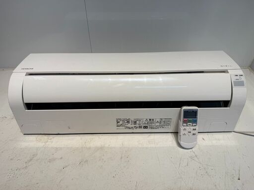 252　HITACHI　2022年製エアコン　6～8畳用　整備済み