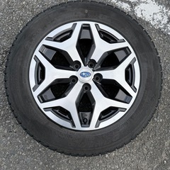225/60r17 スタッドレスタイヤ だんろっDUNLOPの画像