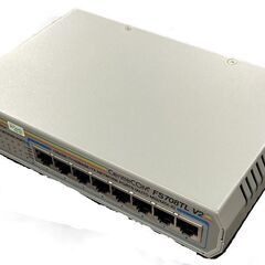 Allied Telesis ファーストイーサネット・スイッチ ハブ FS708TL 通電確認済 未使用の画像