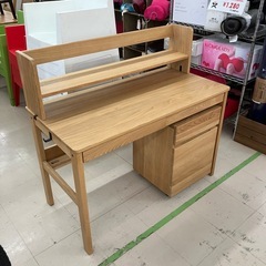 中古美品　 MUJI 無印良品　木製デスク　セット　オーク材突板　幅110cm 公田店の画像
