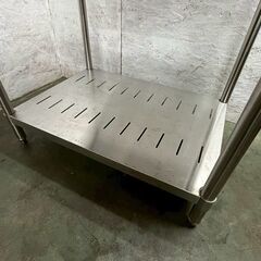 【tanico】 タニコー ステンレス製 作業台 W840×D600×H840 厨房 厨房機器 店舗 店舗用品 ステンレス作業台 コンロ台 A0728YGの画像