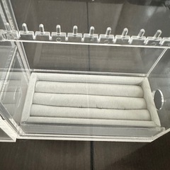 無印良品 アクリル アクセサリーケースの画像