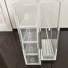 無印良品 アクリル アクセサリーケースの画像