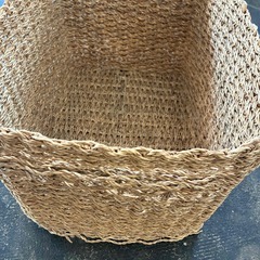 ラフィアバスケット【無料】の画像