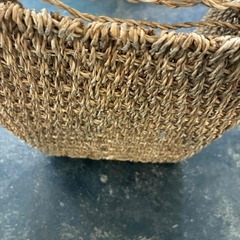 ラフィアバスケット【無料】の画像
