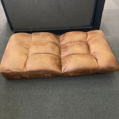 店頭引き渡し 中古 ニトリ ポケットコイルザイス ロダワイド つながる座椅子 Aの画像