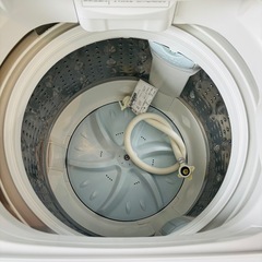 直接引き取り3,000円引き⭐︎大阪府下又は近郊は配送設置込み🉑 東芝 ZABOON 6.0kg 洗濯機 AW-6D6◇2017年製/YMJ104-38の画像