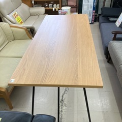 中古美品　MUJI 無印良品　木製折りたたみテーブル　幅160cm 公田店の画像