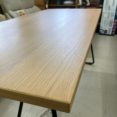 中古美品　MUJI 無印良品　木製折りたたみテーブル　幅160cm 公田店の画像