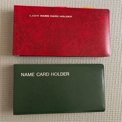キングジム フクイ　名刺ホルダー 昭和レトロの画像