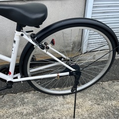 ☆ドリーム2号館☆Chelsa/27インチ/中古自転車/白の画像
