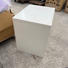 3段収納棚　オフィス用品　事務用品　棚　【【鍵なし】39.4×52×51】の画像
