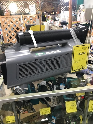 ★ジャングルジャングル貝塚店★ ナカトミ NAKATOMI　ポータブルミニクーラー　PMC-8A  スポットクーラー　ポータブルエアコン　風量切替　連続排水　排熱用ダクト付き　小型　持ち運び簡単　どこでも冷房　アウトドア　キャンプ　ガレージ　貝塚市　二色浜　リサイクルショップ