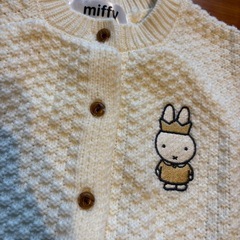 ミッフィー 
カーディガン　100センチ　子供服 の画像