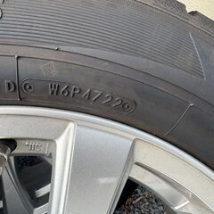 アルファード40系 スタッドレスタイヤ ホイール4本セット 225/60R18の画像