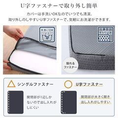高反発ウレタンマットレス　キングサイズ　グレーの画像