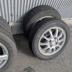 アルミ　タイヤ　スタットレス２　夏タイヤ２　合計4本の画像