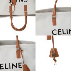 セリーヌ 190062BNZ トートバッグ ホワイト  CELINE ホリゾンタルカバの画像
