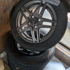 １５５６５１４　アルミ　4本　スタットレス　HONDAの軽自動車などにの画像