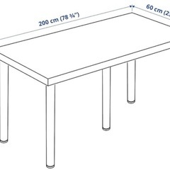 イケア IKEA LAGKAPTEN 机 デスクの画像