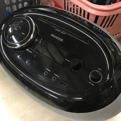 ★ジャングルジャングル貝塚店★　KENWOOD JVC　 ケンウッド　コンポ 　スチールシルバー　AP-300-S  2014年製　ミニコンポ　　ワイヤレス　Bluetooth オールインワン　デザイナーズオーディオ　オーディオ機器　　貝塚市　二色浜　リサイクルショップの画像