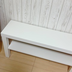 【10月中引取】IKEA LACK ラック　テレビ台の画像