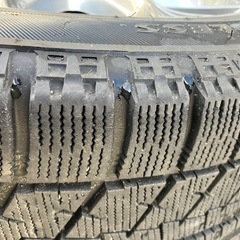 マツダ 純正 アルミホイール 18×7J 高輝度塗装  スタッドレス ブリヂストン VRX 215/50/R18 4本セットの画像