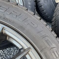 ライズハイブリッド スタッドレス4本セット 5穴 195/60R17 の画像