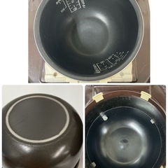R223 ☀️ ZOJIRUSHI 圧力IH炊飯ジャー 3合炊き 15年製 NP-RJ05 ⭐ 動作確認済 ⭐ クリーニング済の画像