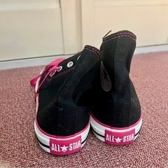 【新品】CONVERSE：ハイカットスニーカー/27.5cm/訳ありの画像