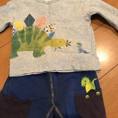 キッズ　　恐竜　上下セットの画像
