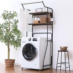 【取引中】ランドリーラック ハンガーバー付きの画像