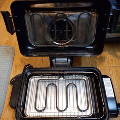 象印 フィッシュロースター 両面焼き 分解洗い&プラチナ触媒フィルター EF-VG40-SAの画像