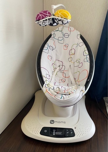 取引決まりました！4moms Mamaroo 4電動バウンサー　ママルー